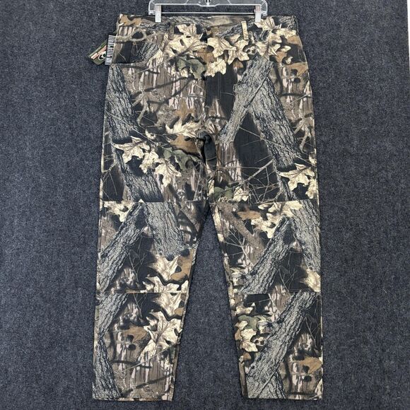 Wrangler Outdoor Gear Jeans Men's 40x30 Camo Mossy Oak Relaxed Fit Hunting - Picture 1 of 12